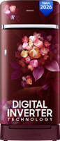 Samsung 189 L Direct Cool Single Door 4 Star Refrigerator with Base Drawer  with Digital Inverter, Single Touch Defrost, 2026 Model(Hydrangea Plum, RR21H2H24HT/HL)