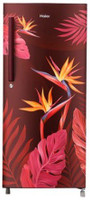 Haier 195 L Direct Cool Single Door 5 Star Refrigerator(Red Crane, HRD-1955CRC-E)
