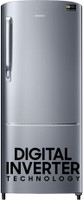 Samsung 183 L Direct Cool Single Door 3 Star Refrigerator  with Digital Inverter(Elegant Inox, RR20C1723S8/HL)