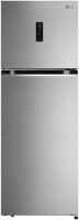 LG 322 L Frost Free Double Door 3 Star Refrigerator(Shiny Steel, GL-T342TPZX)