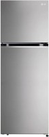 LG 360 L Frost Free Double Door 5 Star Convertible Refrigerator(Shiny Steel, GL-S382SPZY)