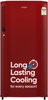 CANDY 165 L Direct Cool Single Door 1 Star Refrigerator  with Stabilizer free Operation(Burgundy Red, CSD1761RM)