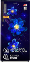 MarQ by Flipkart 183 L Direct Cool Single Door 3 Star Refrigerator  with Aroma Lock Technology & Toughened Glass Shelves(DAHLIA BLUE, 180BD3MQ24-DB)