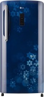 View LG 204 L Direct Cool Single Door 4 Star Refrigerator(Blue Quratz, GL-B211CBQY)  Price Online