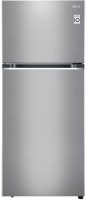 LG 308 L Frost Free Double Door 5 Star Convertible Refrigerator(Dazzle Steel, GL-S412SDSY)