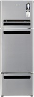Whirlpool 240 L Frost Free Triple Door 5 Star Refrigerator(ALPHA STEEL, FP 263D Protton Roy Sapphire Stream N21446)