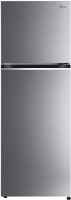 LG 340 L Frost Free Double Door 2 Star Refrigerator(Dazzle Steel, GL-D342SDSY)