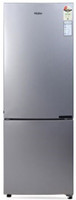 Haier 256 L Frost Free Double Door Bottom Mount 2 Star Refrigerator(Moon Silver, HRB-2763BMS-E)
