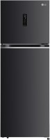 LG 360 L Frost Free Double Door 3 Star Convertible Refrigerator(Ebony Sheen, GL-T382VESX)