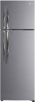 LG 308 L Frost Free Double Door 3 Star Convertible Refrigerator(Dazzle Steel, GL-S322RDSX)   Refrigerator  (LG)