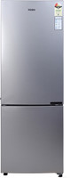 Haier 237 L Frost Free Double Door 2 Star Convertible Refrigerator(Moon Silver, HEB-242GS-P)