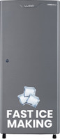 Lloyd by Havells 178 L Direct Cool Single Door 2 Star Refrigerator  with Quick Chilling Zone Fast Ice MakingFleximax Design(Stainless Steel, GLDC192ST1LC)