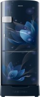 SAMSUNG 192 L Direct Cool Single Door 3 Star Refrigerator with Base Drawer(Saffron Blue, RR20A1Z2YU8/HL)