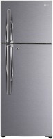 LG 284 L Frost Free Double Door 3 Star Convertible Refrigerator(Dazzle Steel, GL-S302RDSX)