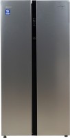 Lloyd 587 L Frost Free Side by Side Inverter Technology Star Refrigerator(Stainless Steel, GLSF590DSST1GB)
