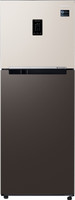 Samsung 301 L Frost Free Double Door 2 Star Convertible Refrigerator(Cotta Beige, Cotta Charcoal, RT34CB522C7/HL)