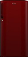 Haier 165 L Direct Cool Single Door 1 Star Refrigerator(Red Steel, HED-171RS-P)