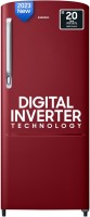 SAMSUNG 183 L Direct Cool Single Door 2 Star Refrigerator  with Digital Inverter(Scarlet Red, RR20C2412RH/NL)
