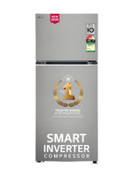 LG 380 L Frost Free Double Door 3 Star Convertible Refrigerator  with smart Inverter Compressor, Wi-Fi Enabled, Multi Air Flow Cooling, Express Freeze, Convertible, diagnosis, Auto connect & 2026 Model(Shiny Steel, GLT3836SNPZ)