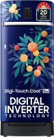 SAMSUNG 215 L Direct Cool Single Door 4 Star Refrigerator with Base Drawer  with Digi-Touch Cool, Digital Inverter(Orange Blossom Blue, RR23C2F24NK/HL)