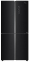 Haier 531 L Frost Free French Door Bottom Mount 2 Star Refrigerator(Black Steel, HRB-550KS)