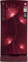 Godrej 200 L Direct Cool Single Door 4 Star Refrigerator with Base Drawer(Glass Wine, RD EDGE 215D 43 TDI GL WN)