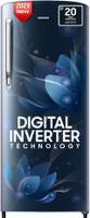 SAMSUNG 183 L Direct Cool Single Door 3 Star Refrigerator  with Digital Inverter(Saffron Blue, RR20C1723U8/HL)
