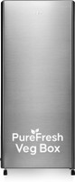 Haier 190 L Direct Cool Single Door 3 Star Refrigerator(Nickel Steel, HED-203TNS-N)