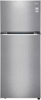 View LG 408 L Frost Free Double Door Top Mount 2 Star Convertible Refrigerator(Dazzle Steel, GL-S412SDSY)  Price Online