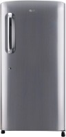 LG 215 L Direct Cool Single Door 3 Star Refrigerator(Shiny Steel, GL-B221APZD)   Refrigerator  (LG)