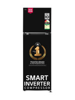 LG 276 L Frost Free Double Door 2 Star Convertible Refrigerator  with Convertible, Smart Mode, Multi Air Flow, Deodorizer, Works Without Stabilizer, Inverter Compressor, Auto connect & 2026 Model(Onyx Black, GLT2826XWOB)