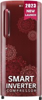 LG 224 L Direct Cool Single Door 1 Star Refrigerator(Ruby Regal, GL-B241ARRY)