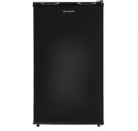 Sharp 92 L Direct Cool Single Door 2 Star Refrigerator(Metal Black, SJ-MRW101N2-PKS)