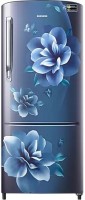View SAMSUNG 192 L Direct Cool Single Door 3 Star Refrigerator(Camellia Blue, RR20A172YCU/HL)  Price Online