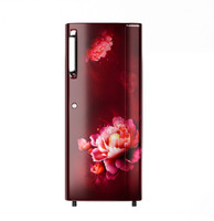 Panasonic 215 L Direct Cool Single Door 2 Star Refrigerator(Becky Red Floral, NR-A222BFRN)