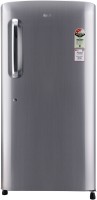LG 215 L Direct Cool Single Door 3 Star Refrigerator(Shiny Steel, GL-B221APZD)