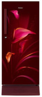 Haier 195 L Direct Cool Single Door 5 Star Refrigerator with Base Drawer(Red Arum, HRD-1955PRA-E)