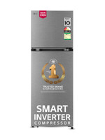 LG 251 L Frost Free Double Door 2 Star Convertible Refrigerator  with Convertible, Smart Mode, Multi Air Flow, Deodorizer, Fresh Zone, Works Without Stabilizer, Inverter Compressor, Auto connect & 2026 Model(Dazzle Steel, GLT2526XWDS)