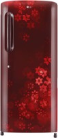 LG 235 L Direct Cool Single Door 5 Star Refrigerator(Scarlet Quartz, GL-B241ASQZ)
