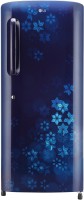 View LG 235 L Direct Cool Single Door 5 Star Refrigerator(Blue Quartz, GL-B241ABQZ)  Price Online