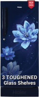 Haier 190 L Direct Cool Single Door 5 Star Refrigerator with Base Drawer  with ,Large Storage Space1 Hour Icing Technology(Marine Peony, HED-205MFB-P)