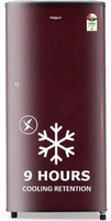 Whirlpool 184 L Direct Cool Single Door 2 Star Refrigerator(Solid Wine / Wine, 205 WDE CLS 2S SHERRY WINE-Z)