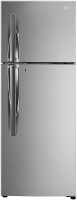 LG 284 L Frost Free Double Door 3 Star Convertible Refrigerator(Shiny Steel, GL-S302RPZX)