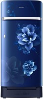 SAMSUNG 198 L Direct Cool Single Door 4 Star Refrigerator with Base Drawer(Camellia Blue, RR21T2H2XCU/HL)