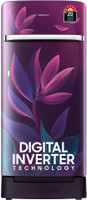 Samsung 189 L Direct Cool Single Door 5 Star Refrigerator with Base Drawer  with Digital Inverter(Paradise Bloom Purple, RR21D2H259R/HL)