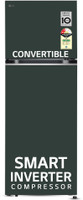 LG 272 L Frost Free Double Door 2 Star Convertible Refrigerator  with Smart Inverter Compressor and Multi Air Flow(Emerald Green, GL-S312SEGY)