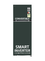 LG 272 L Frost Free Double Door 2 Star Convertible Refrigerator  with Smart Inverter Compressor and Multi Air Flow(Emerald Green, GL-S312SEGY)