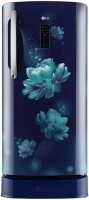 LG 204 L Direct Cool Single Door 4 Star Refrigerator with Base Drawer  with Mi-com(Blue Charm, GL-D211CBCY)