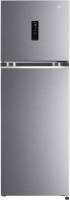 View LG 246 L Frost Free Double Door 3 Star Convertible Refrigerator(Dazzle Steel, GL-T262TDSX) Price Online(LG)