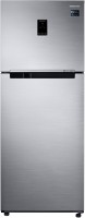 SAMSUNG 394 L Frost Free Double Door 3 Star Refrigerator(Elegant Inox(Light Doi Metal), RT39B551ES8/HL)